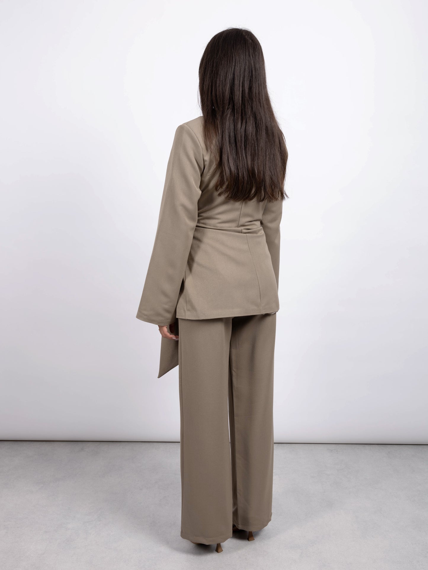 ENSEMBLE TAILLEUR TAUPE