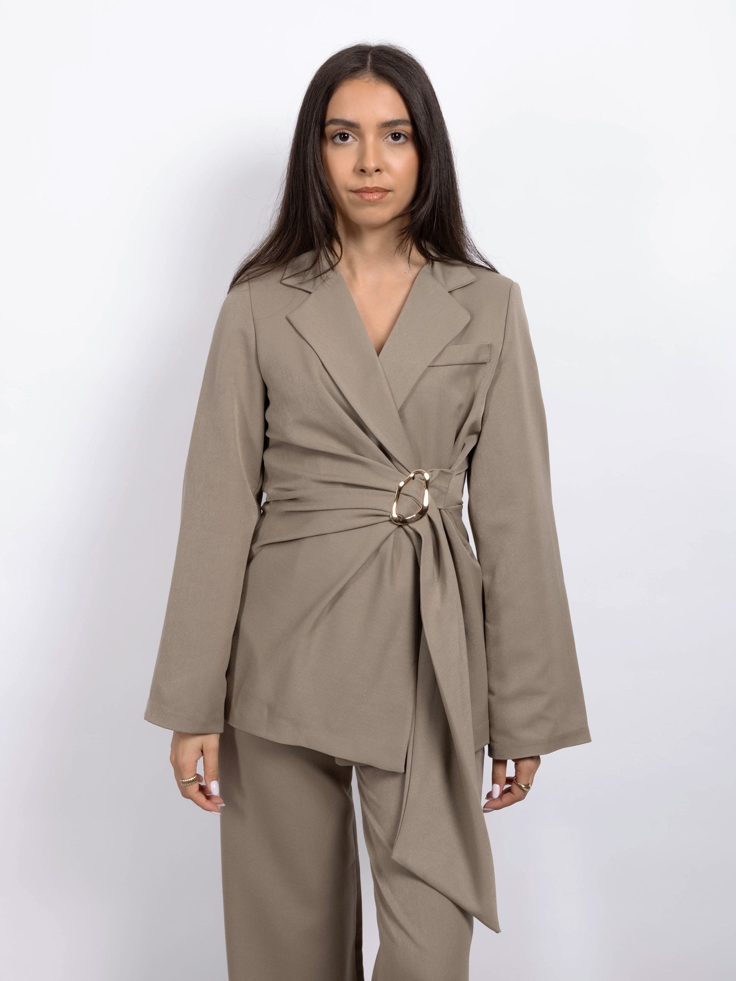 ENSEMBLE TAILLEUR TAUPE