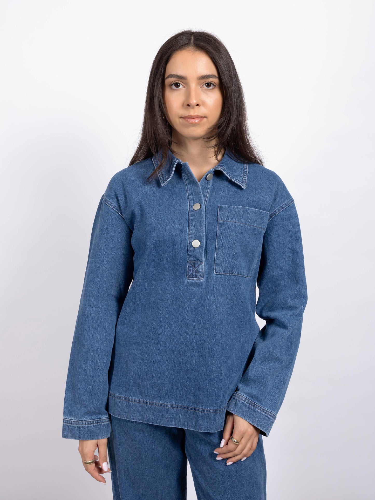 ENSEMBLE JEANS BLEU